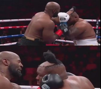 Imagem - Soco arranca peruca de lutador durante combate em Nova York e cena viraliza