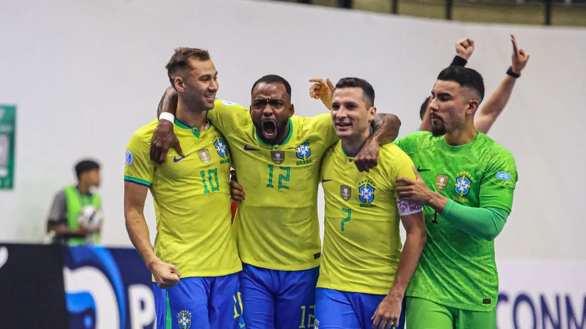 Brasil supera a Argentina em final equilibrada e leva a Copa América de Futsal 2026