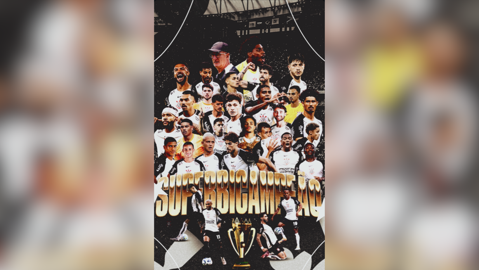 Corinthians vence Flamengo no Mané Garrincha e conquista a Supercopa Rei 2026