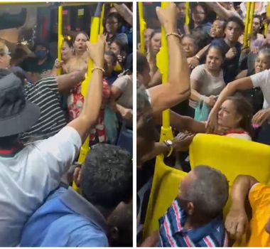 Imagem - ‘Não encosta’: lotação gera briga entre passageiras do BRT metropolitano