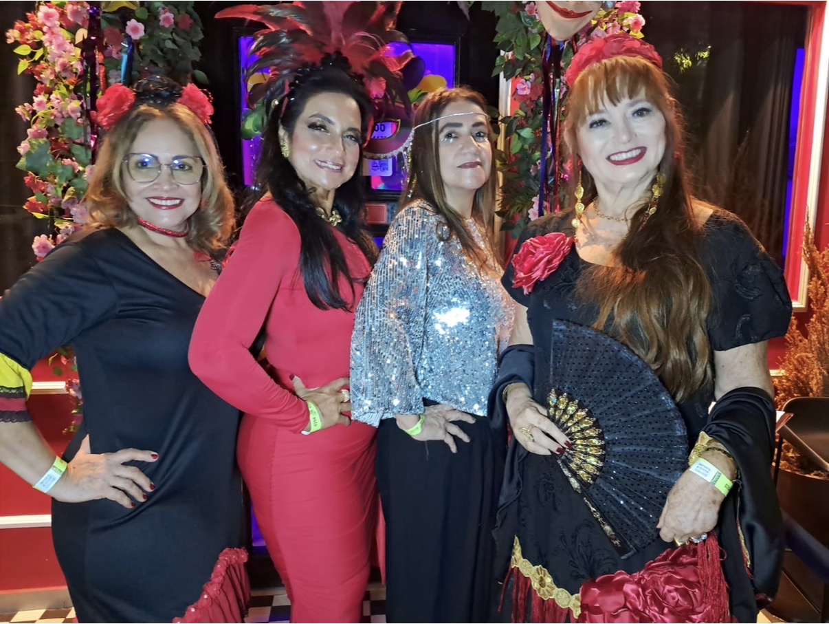 Gilvana Gonçalves, Mari Messias e Izabelle Vasconcelos 