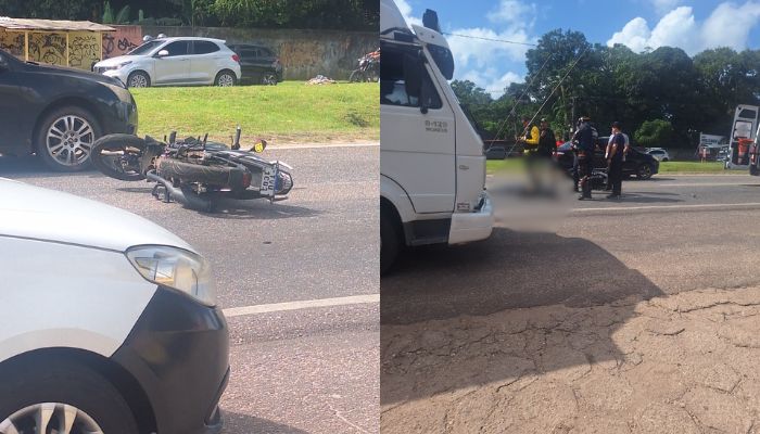 Motociclista morre após grave acidente na BR-316, em Marituba