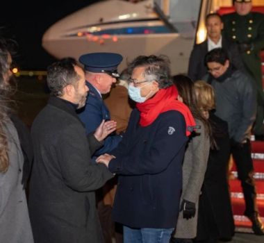 Imagem - Presidente da Colômbia se reúne com Donald Trump, em Washington, nesta terça