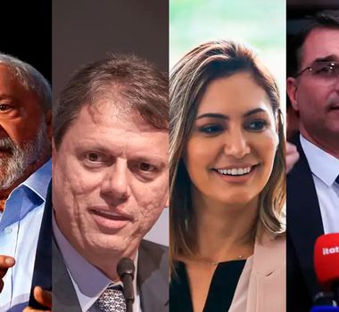 Imagem - Lula empata com Flávio, Tarcísio e Michelle no 2º turno