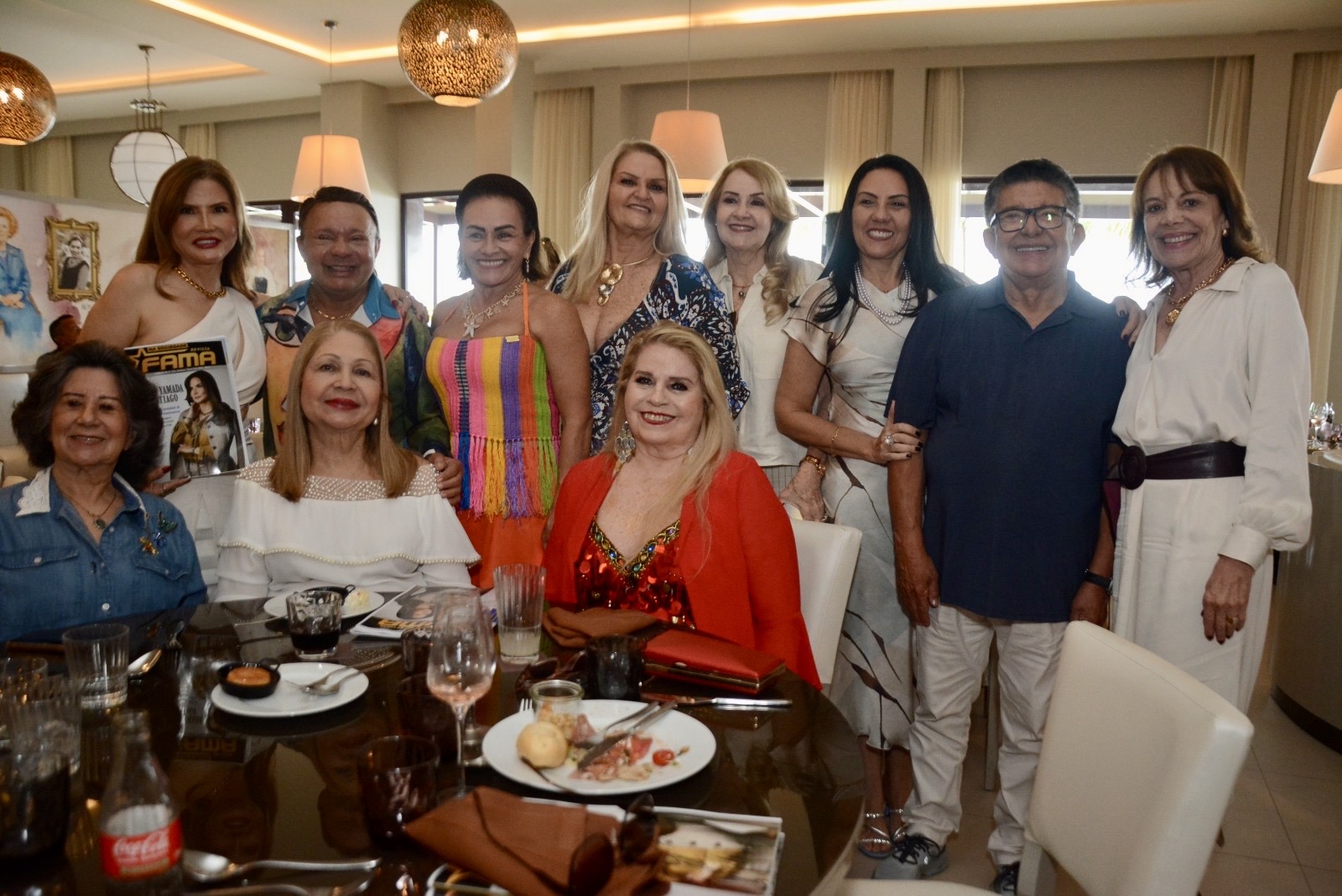 Beth Coutinho Jorge, Mily Moreira, Ivete Santiago, Beto Queiroz, Pilar Nogueira, Clelicia Florenzano, Sheylla Centeno, Neuza Lima, Oscar Rodrigues e Safira Benzecry