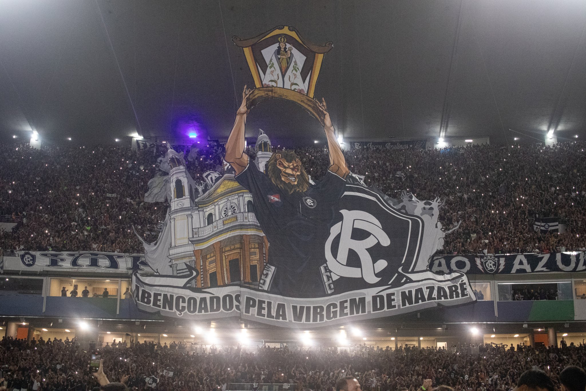 Leão tem forte relação com Nossa Senhora de Nazaré - 