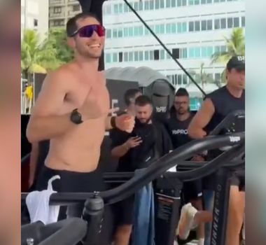 Imagem - Pepe Fiamoncini bate recorde ao correr 188 km em 24 horas em esteira no Rio