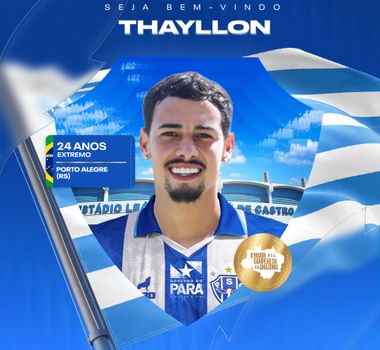 Imagem - Paysandu anuncia atacante por empréstimo do Atlético-GO