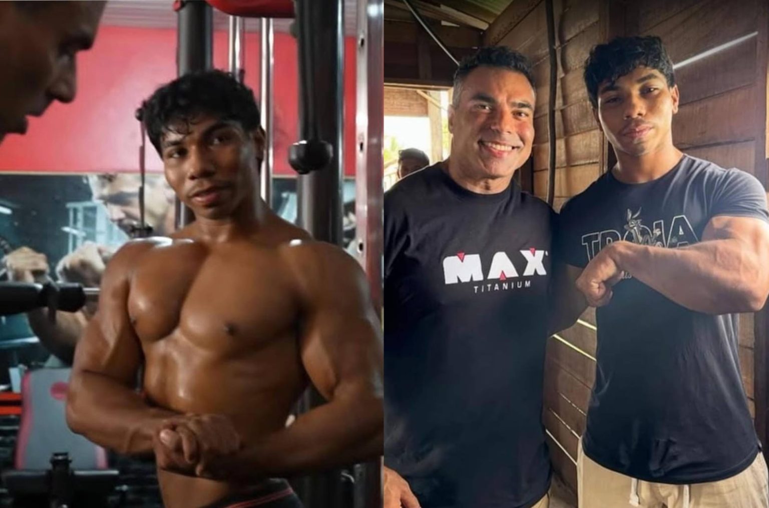 Jimmy Costa (à esquerda) e Eduardo Correa (à direita)