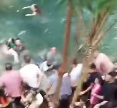 Imagem - Ponte desaba em área turística de Rondônia e deixa feridos