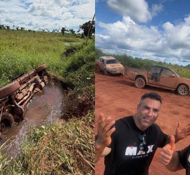 Imagem - Influenciador e bodybuilder Breno Freire sofre acidente na Transamazônica a caminho de Santarém