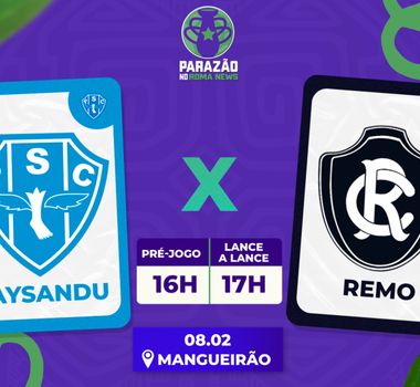 Imagem - Paysandu e Remo se enfrentam no primeiro clássico Re-Pa de 2026