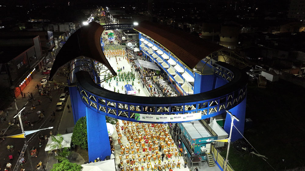 Aldeia Amazônica, no bairro da Pedreira, em Belém.