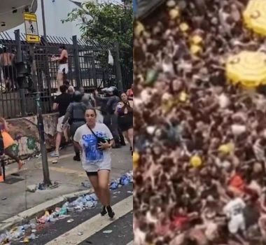 Imagem - Carnaval em SP: bloco com Calvin Harris tem confusão e violência policial