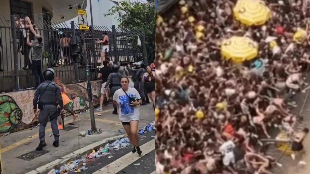 Imagem - Carnaval em SP: bloco com Calvin Harris tem confusão e violência policial