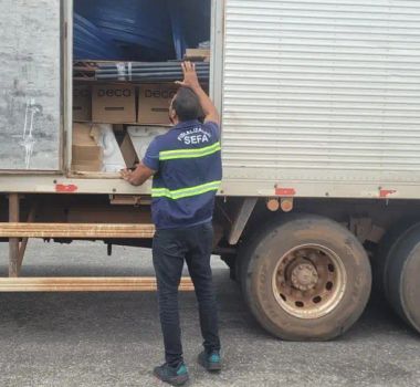 Imagem - Fiscalização da Sefa intercepta cargas irregulares e aplica autuações no Pará