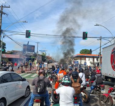 Imagem - Protesto deixa o trânsito lento na Pedro Álvares Cabral; confira
