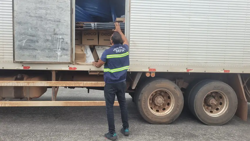 Fiscalização da Sefa intercepta cargas irregulares e aplica autuações no Pará