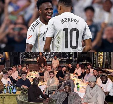 Imagem - Vini Jr. e Mbappé organizam jantar com elenco do Real Madrid