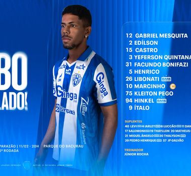 Imagem - Cametá recebe o Paysandu pela 5ª rodada do Parazão 2026; acompanhe