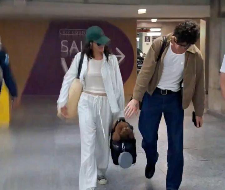 Flagra no aeroporto do Galeão -