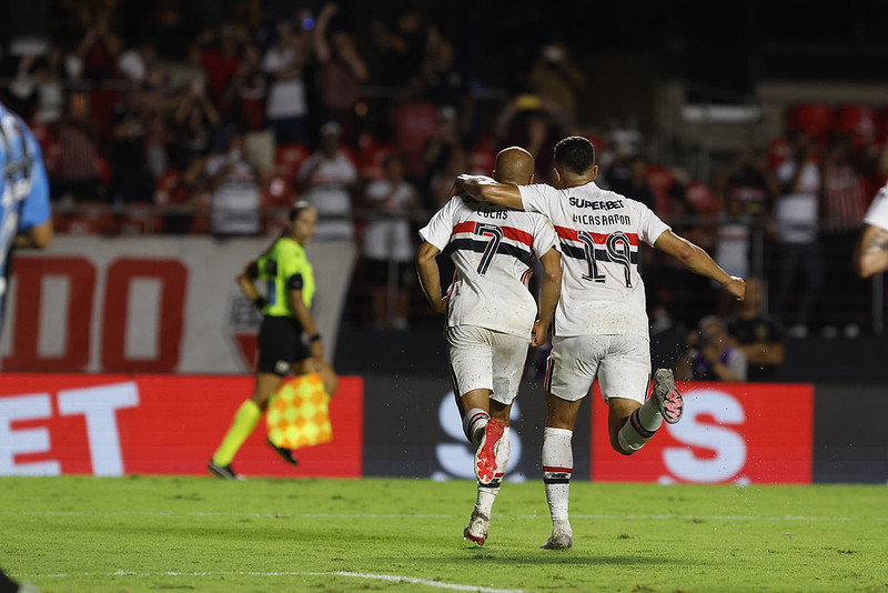 Lucas abriu o placar para o São Paulo - 