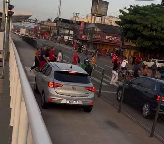 Imagem - Motorista é flagrado transitando pela via do BRT na Grande Belém