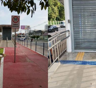 Imagem - Estação do BRT do Bosque Rodrigues Alves amanhece fechada em Belém