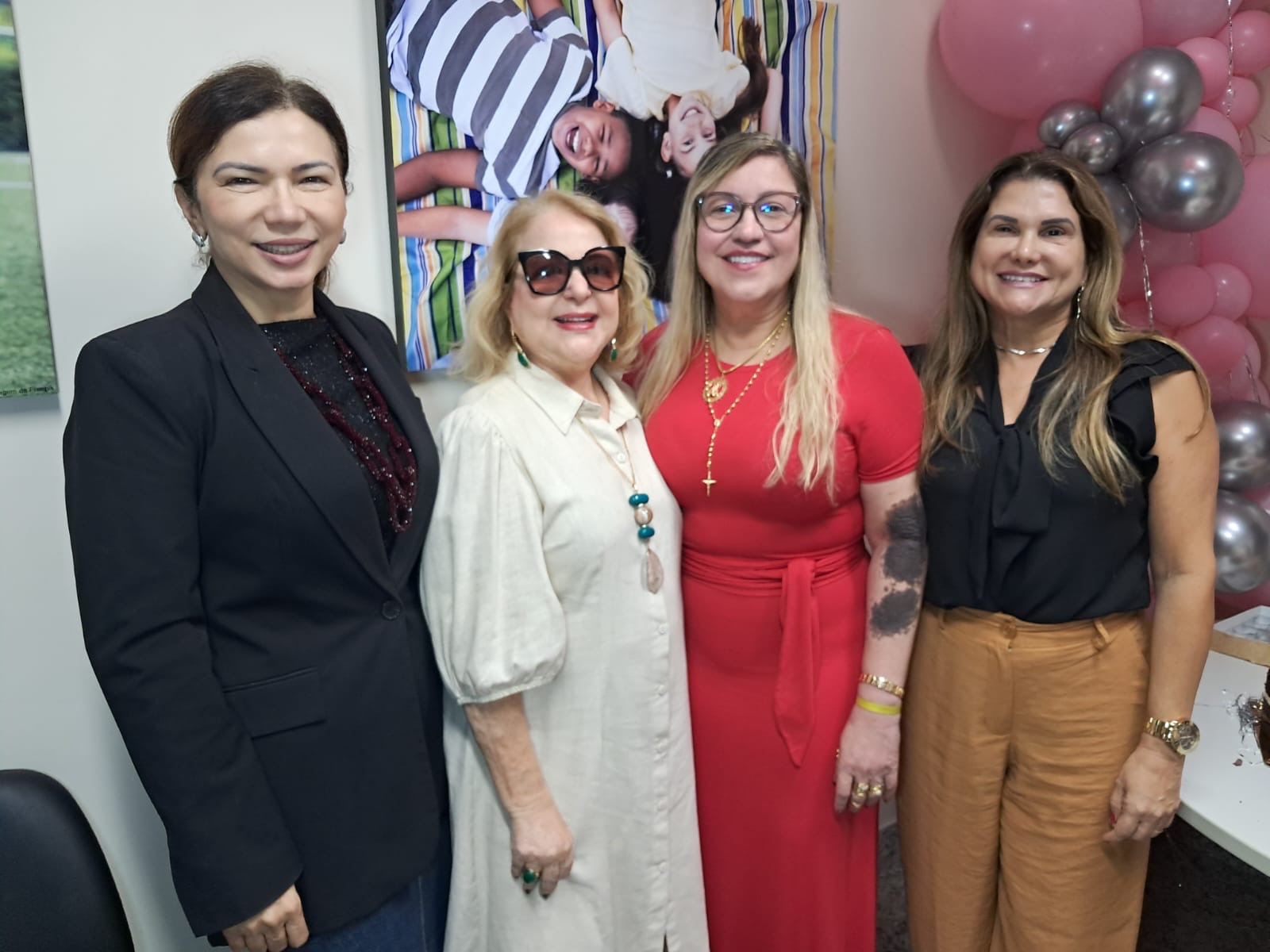 Márcia Moraes, Gal Fernandes, Sintia Maradei e Albely Lobato 
