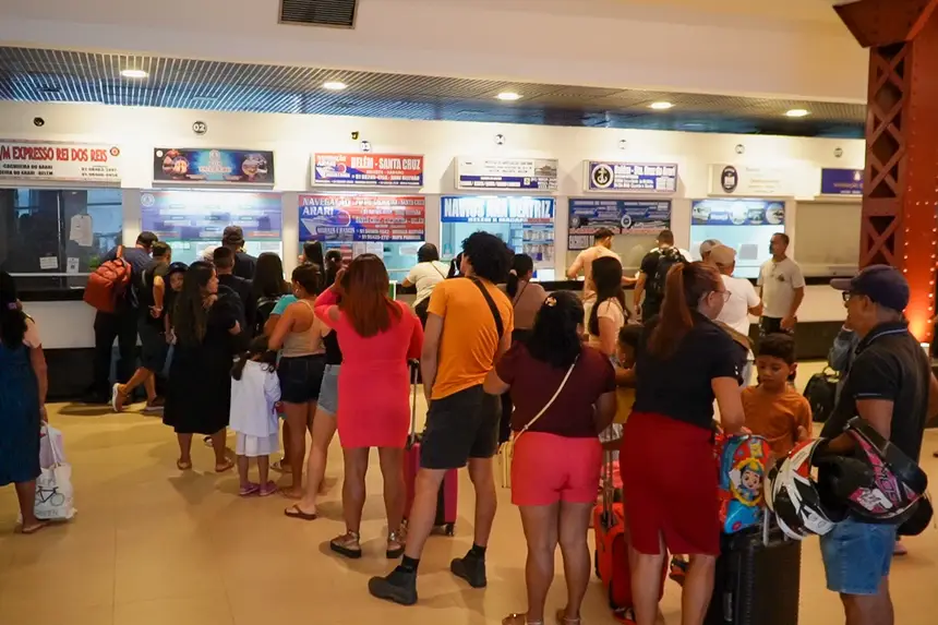 Imagem - Terminais hidroviários de Belém registram grande procura para viagens no Carnaval