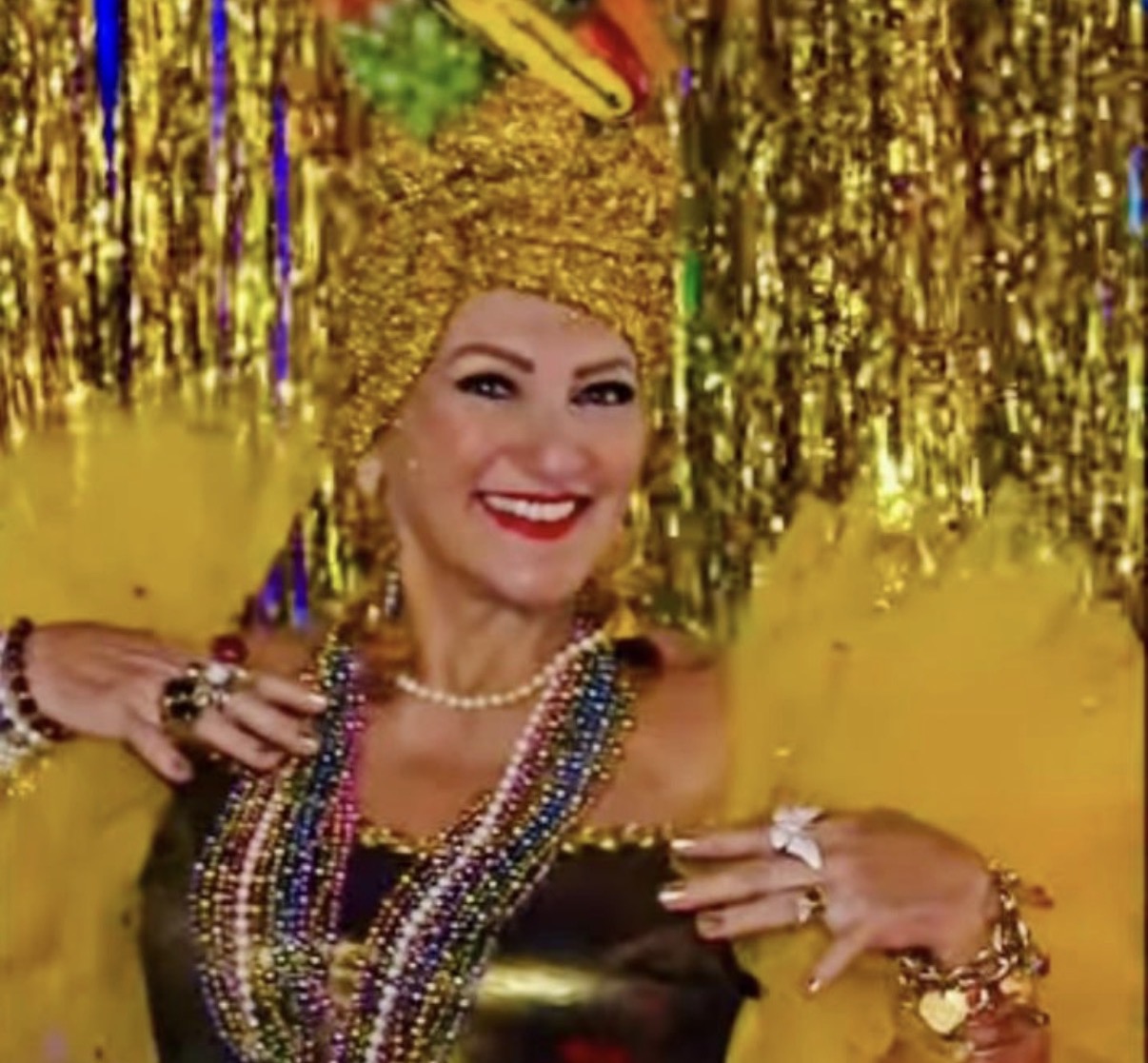 Rosa Fernandez no Baile das Máscaras da AP

