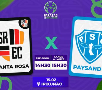 Imagem - Jogando fora de casa, Paysandu encara o Santa Rosa neste domingo