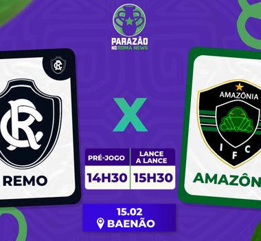 Imagem - Remo fecha a primeira fase do Parazão contra o Amazônia; acompanhe