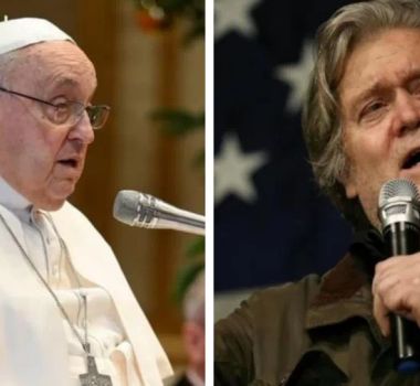 Imagem - Documentos revelam plano de Steve Bannon e Jeffrey Epstein para “derrubar” Papa Francisco