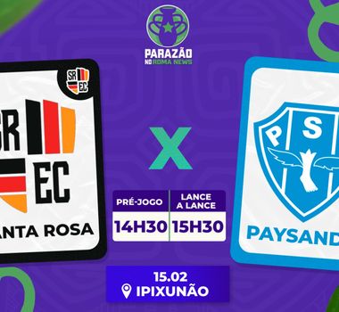 Imagem - Santa Rosa e Paysandu fazem duelo decisivo na última rodada do Parazão; acompanhe