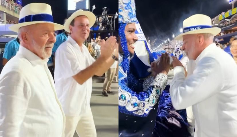 Lula no carnaval do RJ