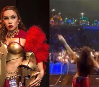 Imagem - Cantando sucessos e muito rock doido, Viviane Batidão agita o Carnaval de Vigia