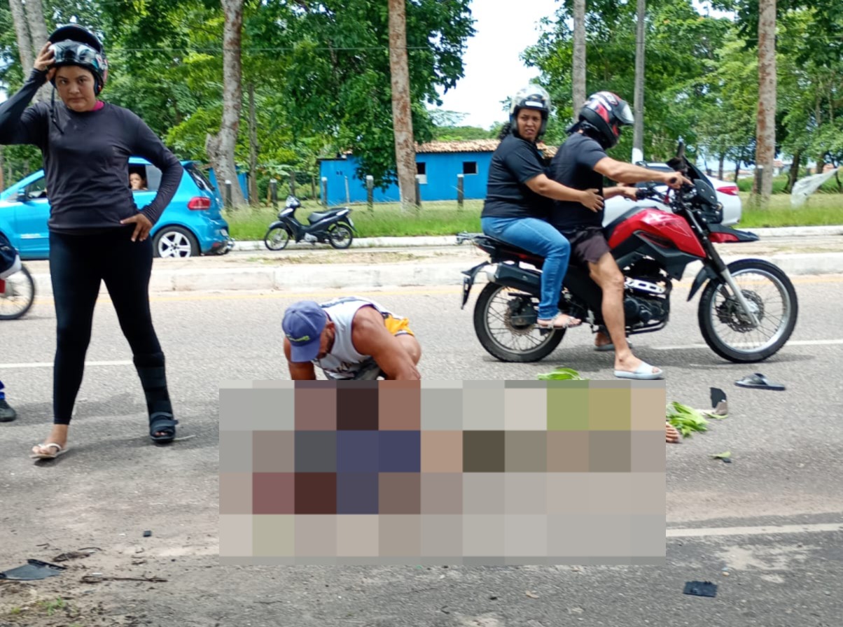 Acidente na Avenida Barão do Rio Branco -