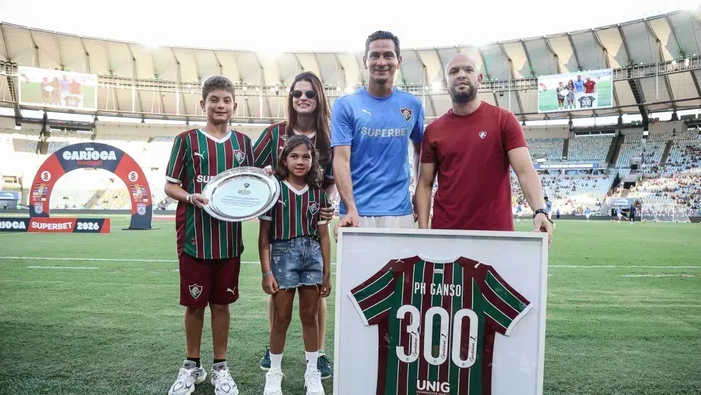 Paraense Ganso celebra 300 jogos pelo Fluminense e entra para grupo seleto da história tricolor

