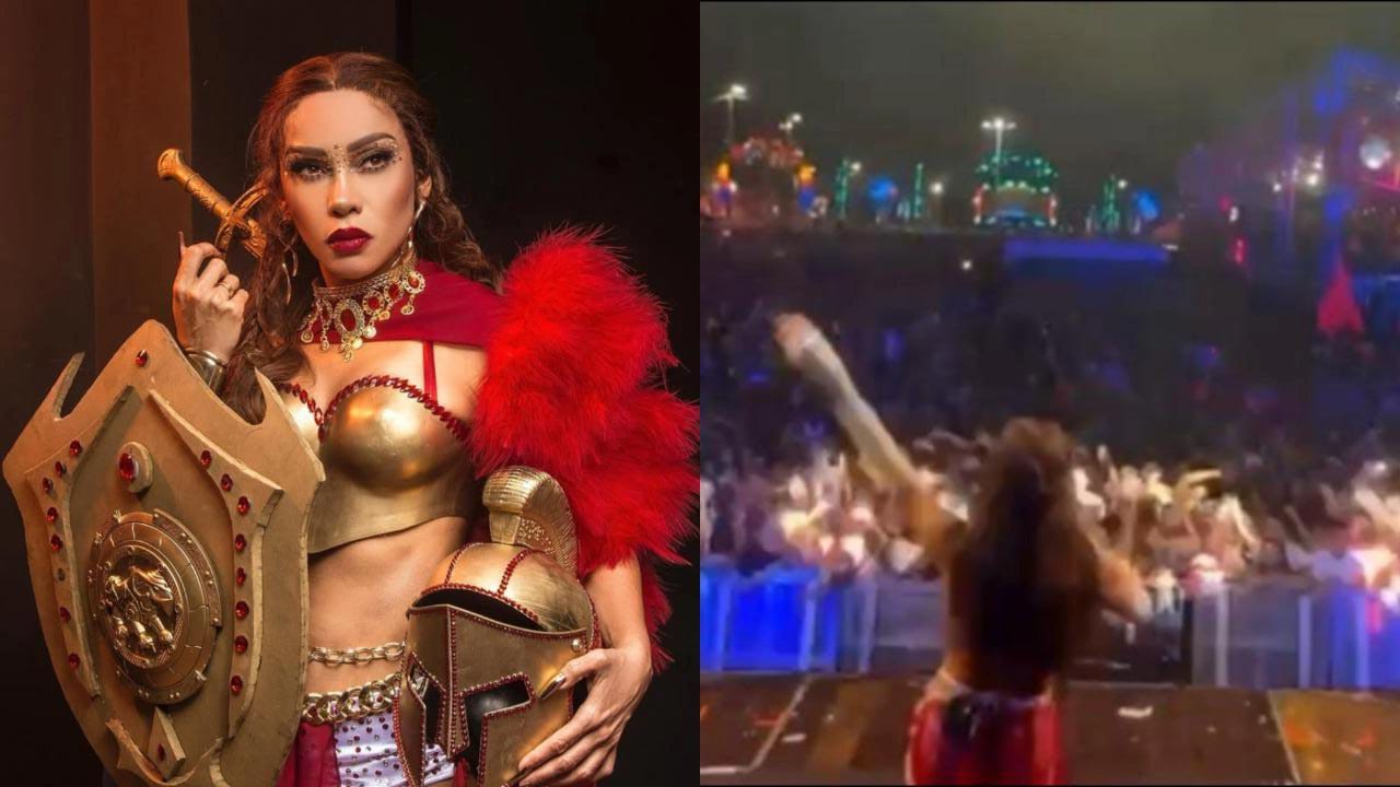 Imagem - Cantando sucessos e muito rock doido, Viviane Batidão agita o Carnaval de Vigia