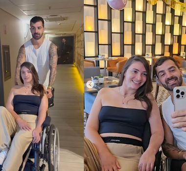 Imagem - Laís Souza conhece primeiro paciente que voltou a andar após tratamento experimental brasileiro