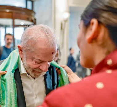 Imagem - Lula chega à Índia e primeiro compromisso é cúpula sobre IA