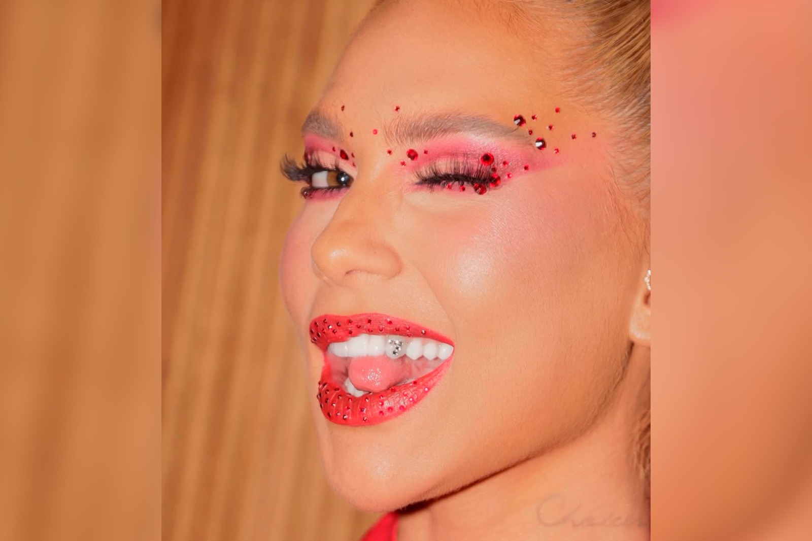 Detalhe repercutiu nas redes sociais -