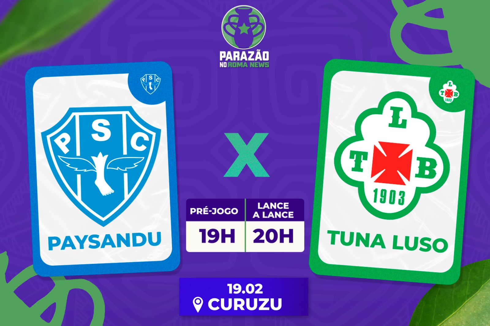 Imagem - Paysandu recebe a Tuna Luso em luta por vaga na semi do Parazão; acompanhe