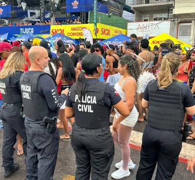 Imagem - Polícia Civil reforça campanha 'Não é Não' durante o Carnaval em Belém e interior
