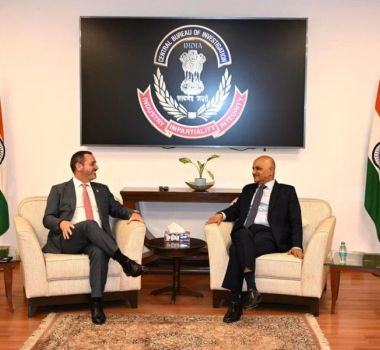 Imagem - Diretor-geral da PF participa de agenda oficial na Índia durante visita de Lula