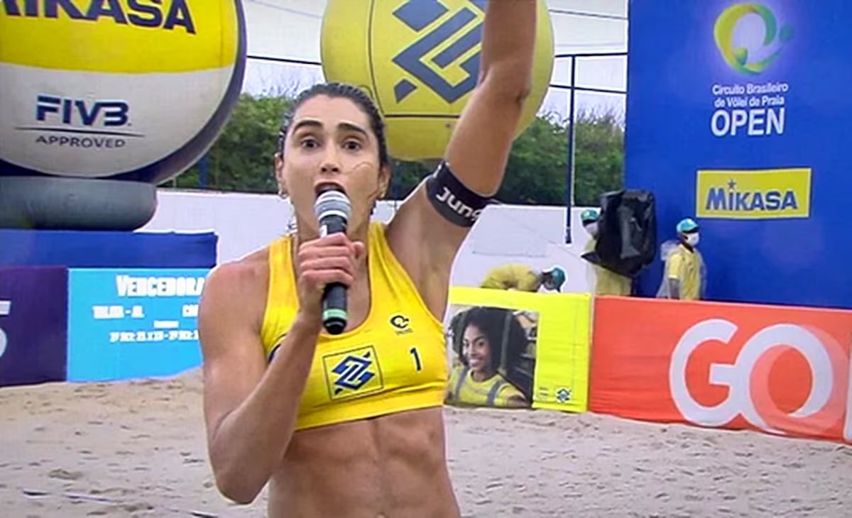 Carol foi punida pela FIVB - 