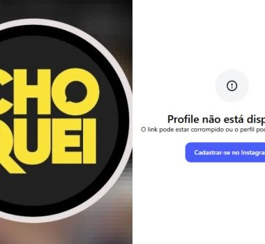 Imagem - Instagram da 'Choquei' com 20 milhões de seguidores é derrubado
