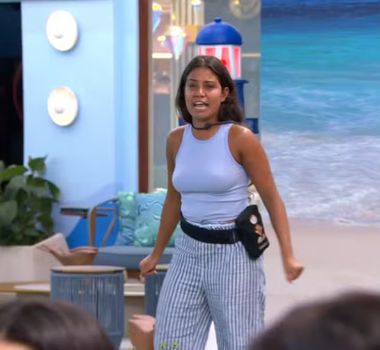 Imagem - Gabriela chora e joga pulseira do VIP no chão após discussão com aliados