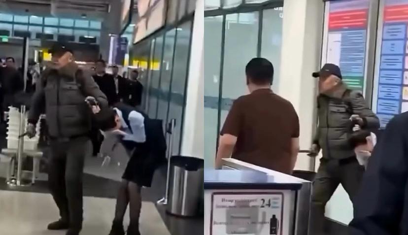 De acordo com relatos divulgados nas redes sociais, o suspeito agarrou a oficial pelos cabelos e manteve a lâmina encostada em seu pescoço